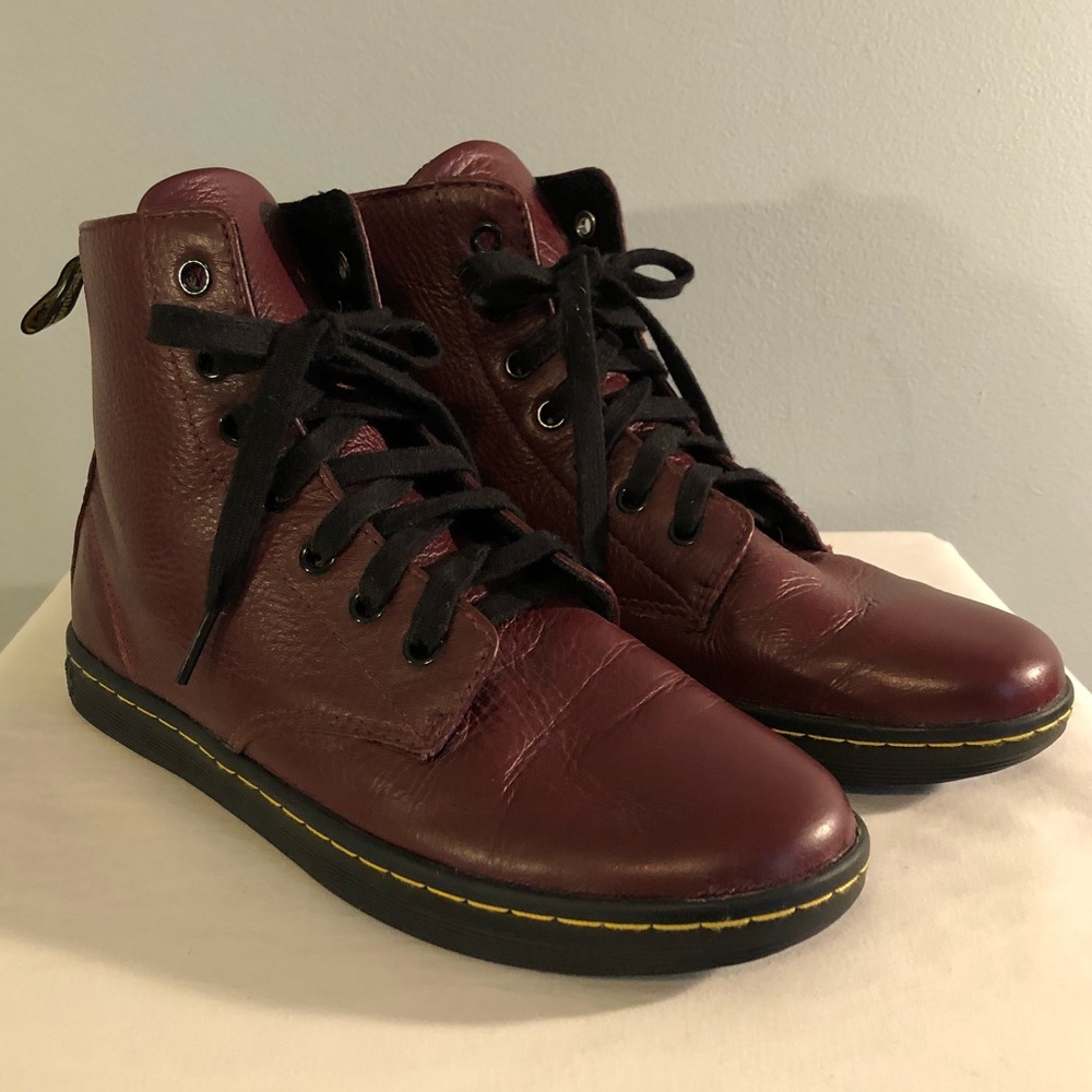 Oxblood Dr. Martens Ankle Boot